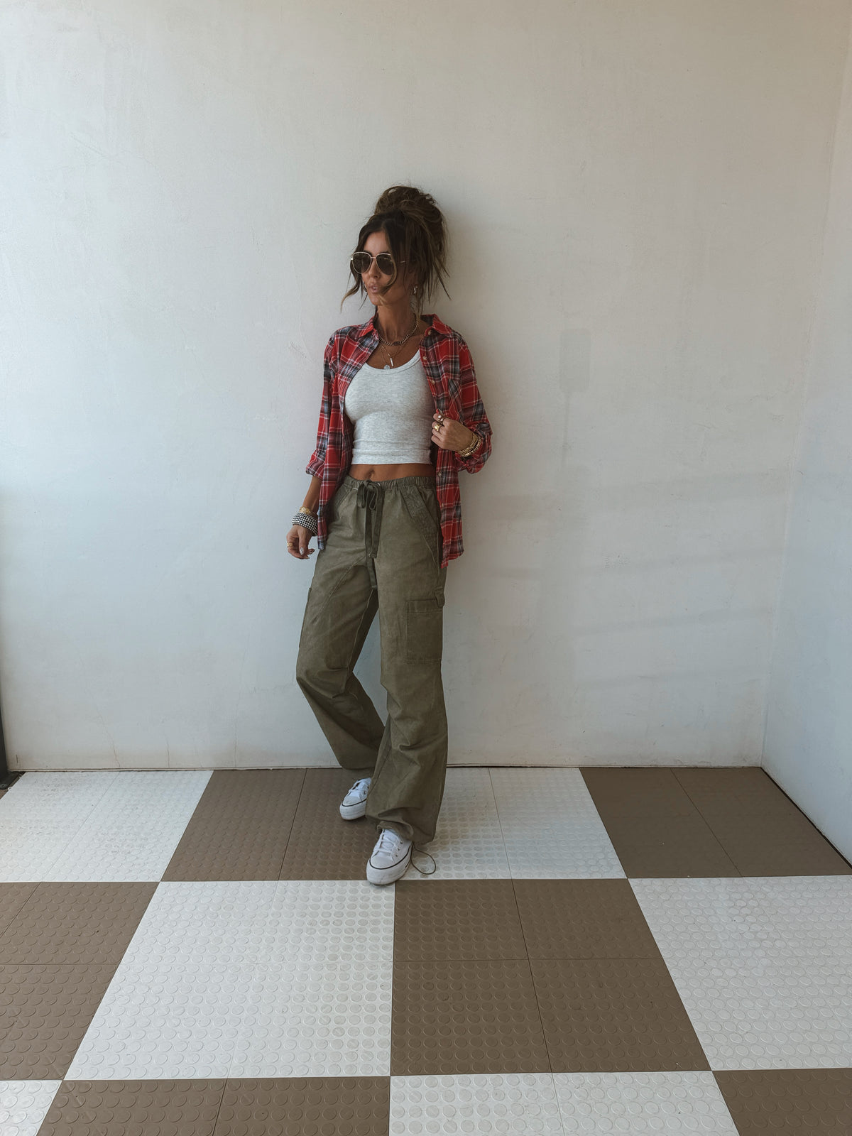 Orchard Flannel Top