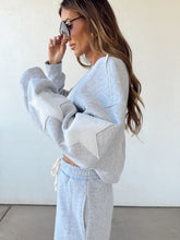 Load image into Gallery viewer, Varsity Sweat Set//Gray
