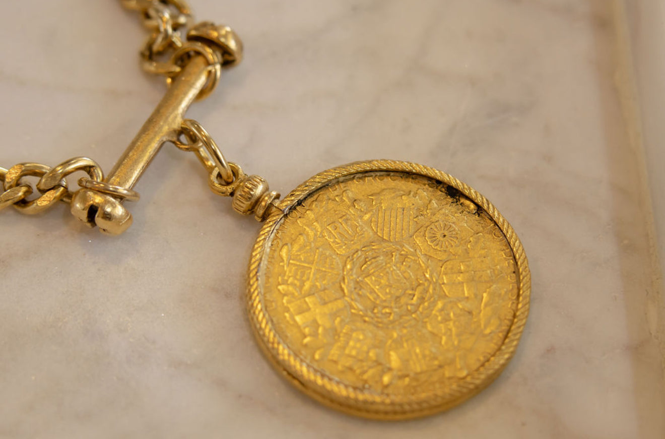 The Heirloom Toggle necklace