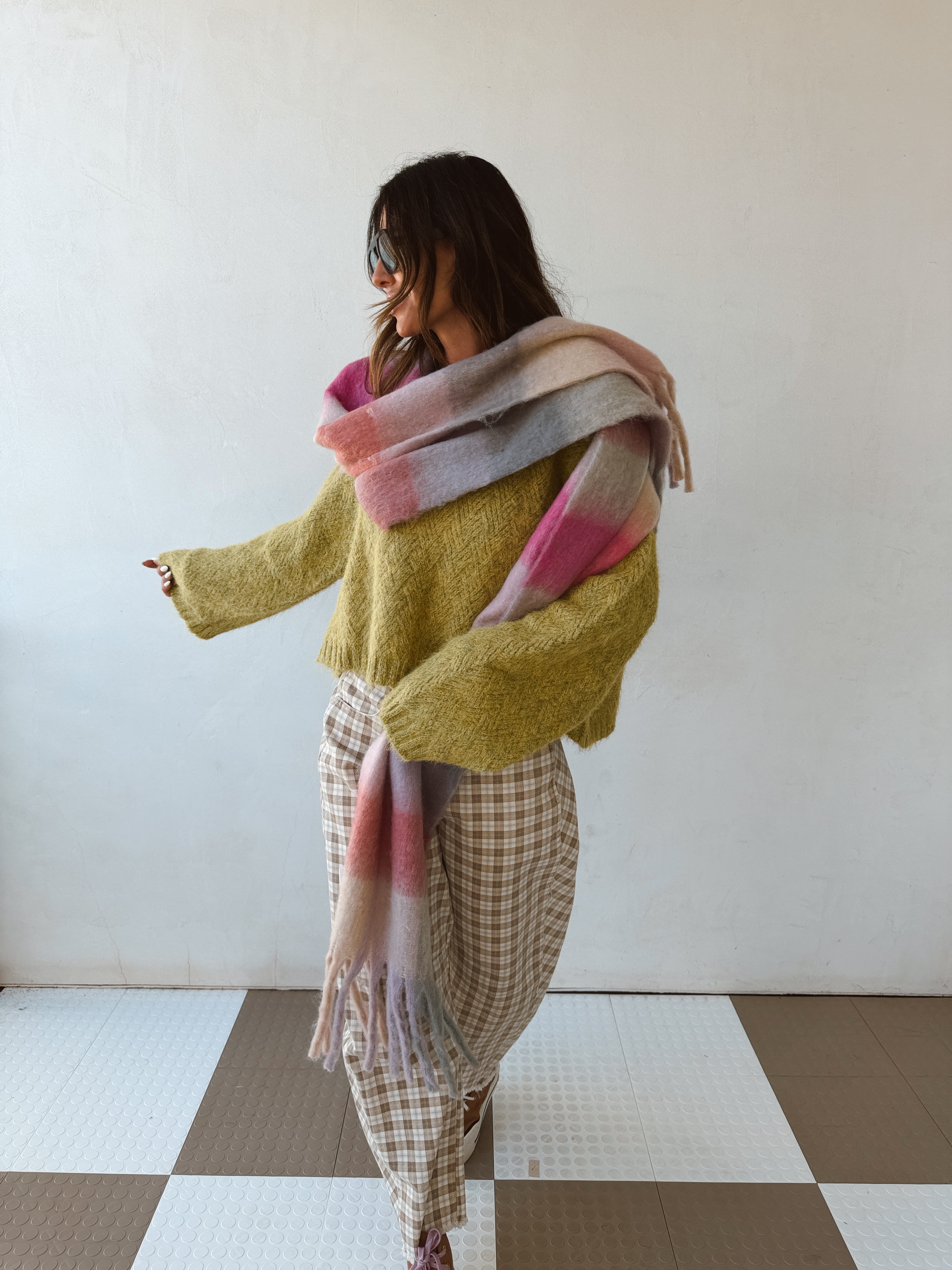 Lavender Pink Scarf