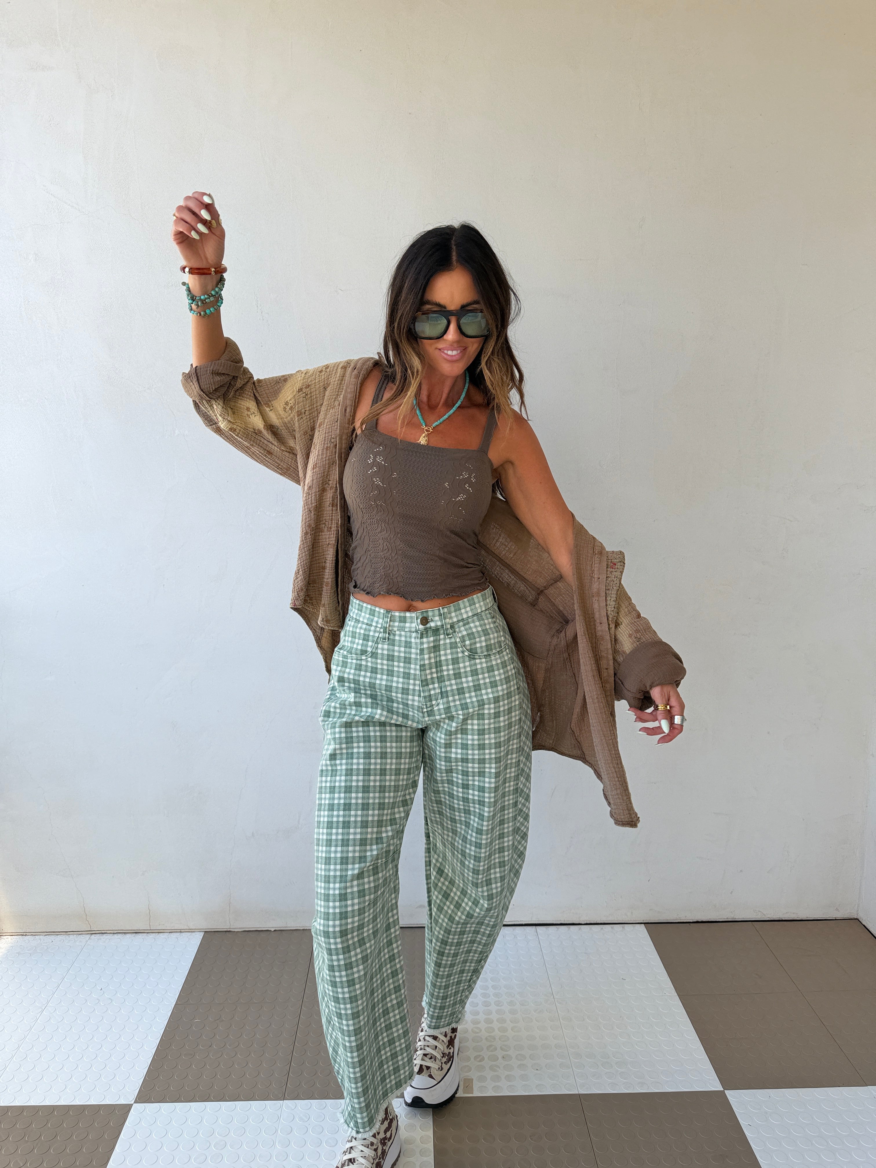 Wildflower Button Down