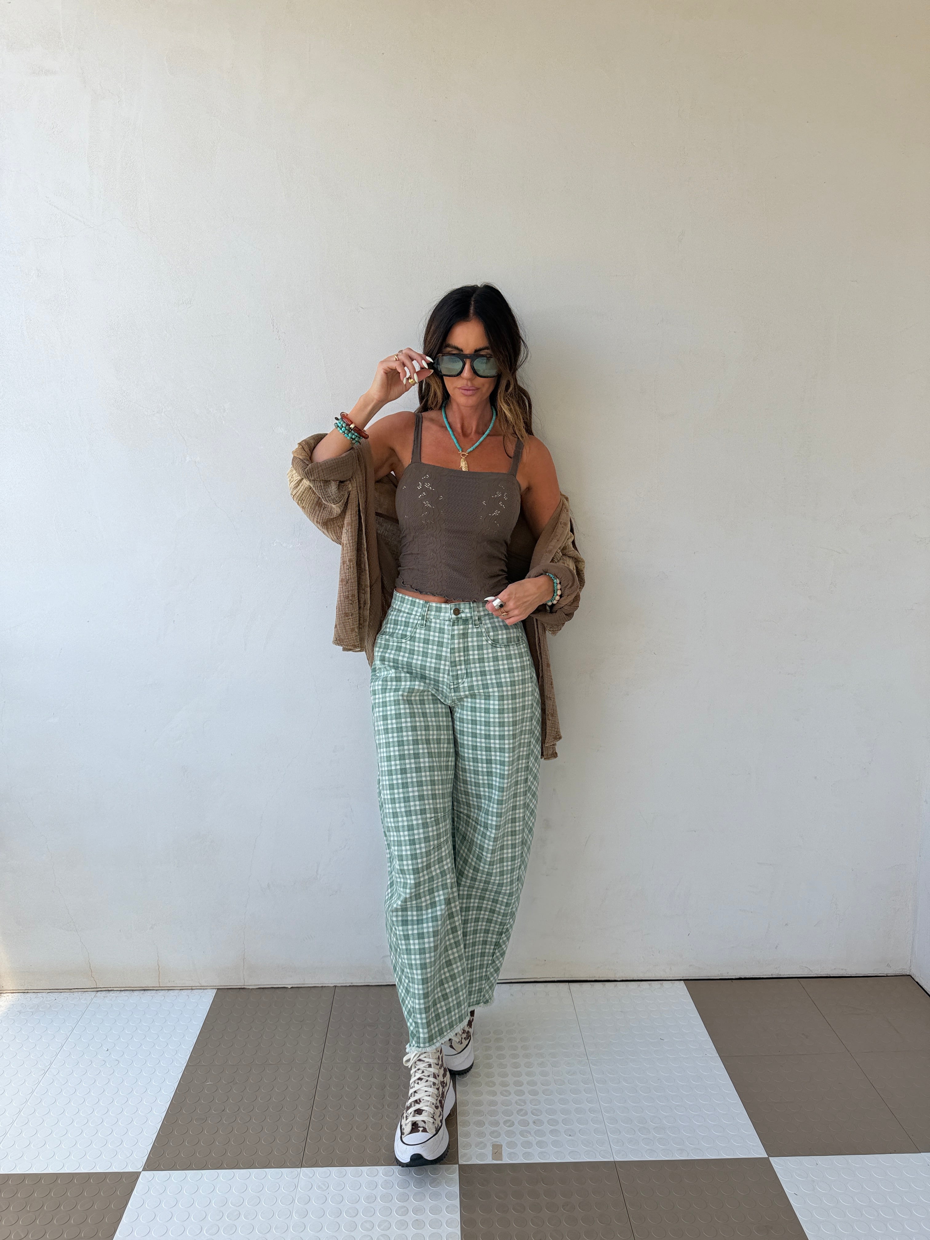 Wildflower Button Down