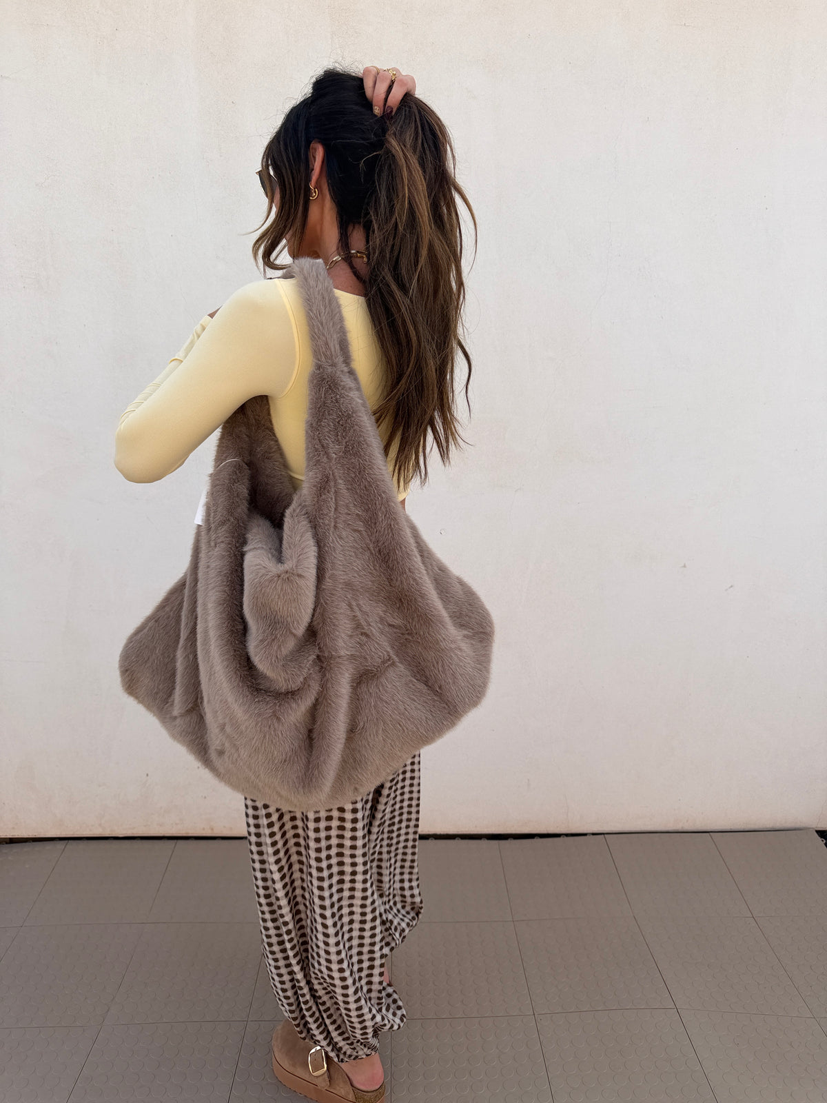 Richie Fur Tote