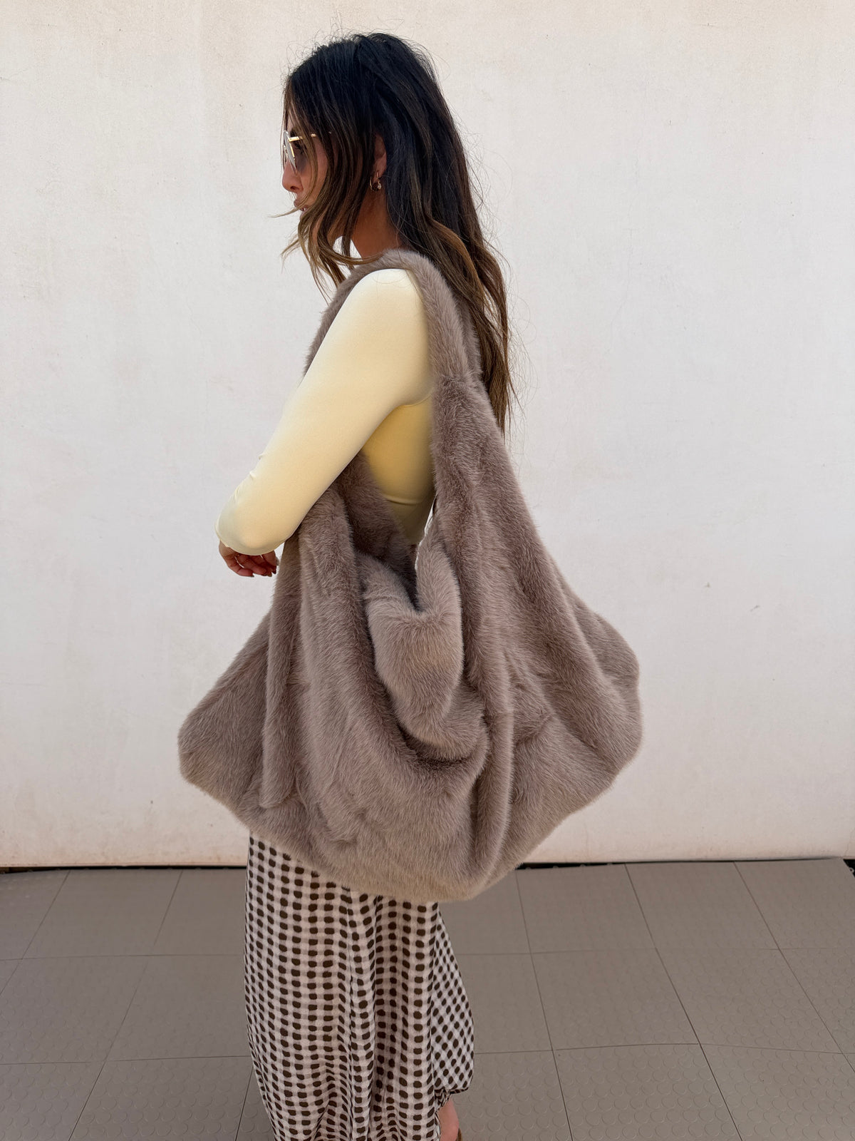 Richie Fur Tote