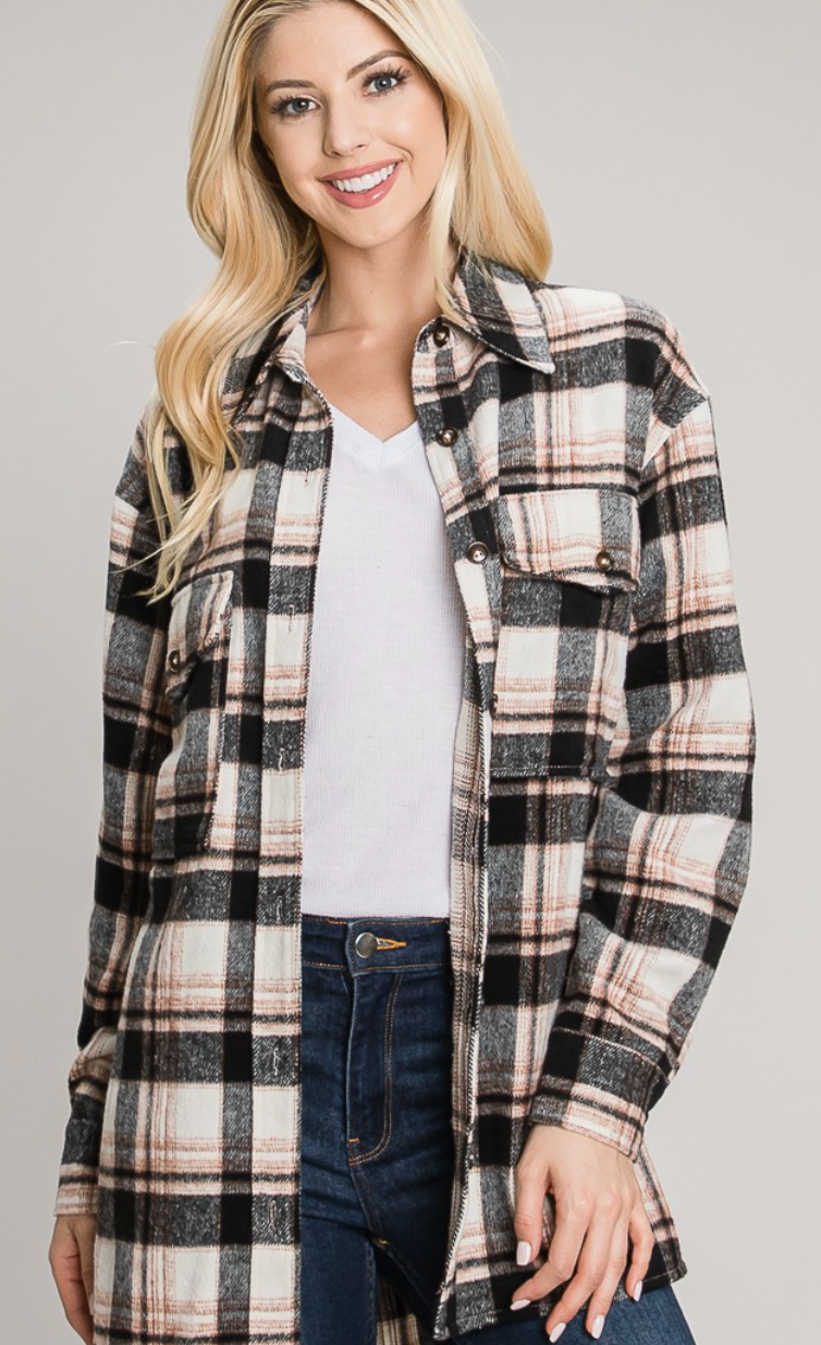 Falling For Flannel Jacket