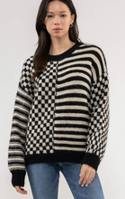Load image into Gallery viewer, Check Mate Sweater
