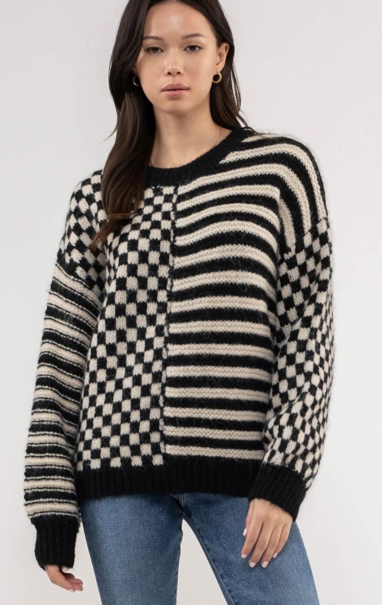 Check Mate Sweater