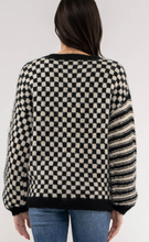 Load image into Gallery viewer, Check Mate Sweater
