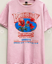 Load image into Gallery viewer, Blueberry Vintage Graphic Tee
