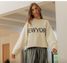 Load image into Gallery viewer, New York Sweater Top
