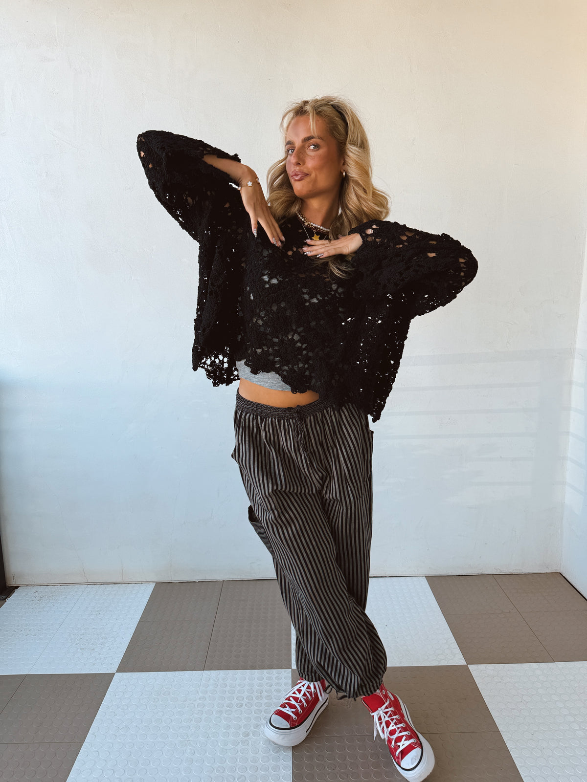 Mable Crochet Top