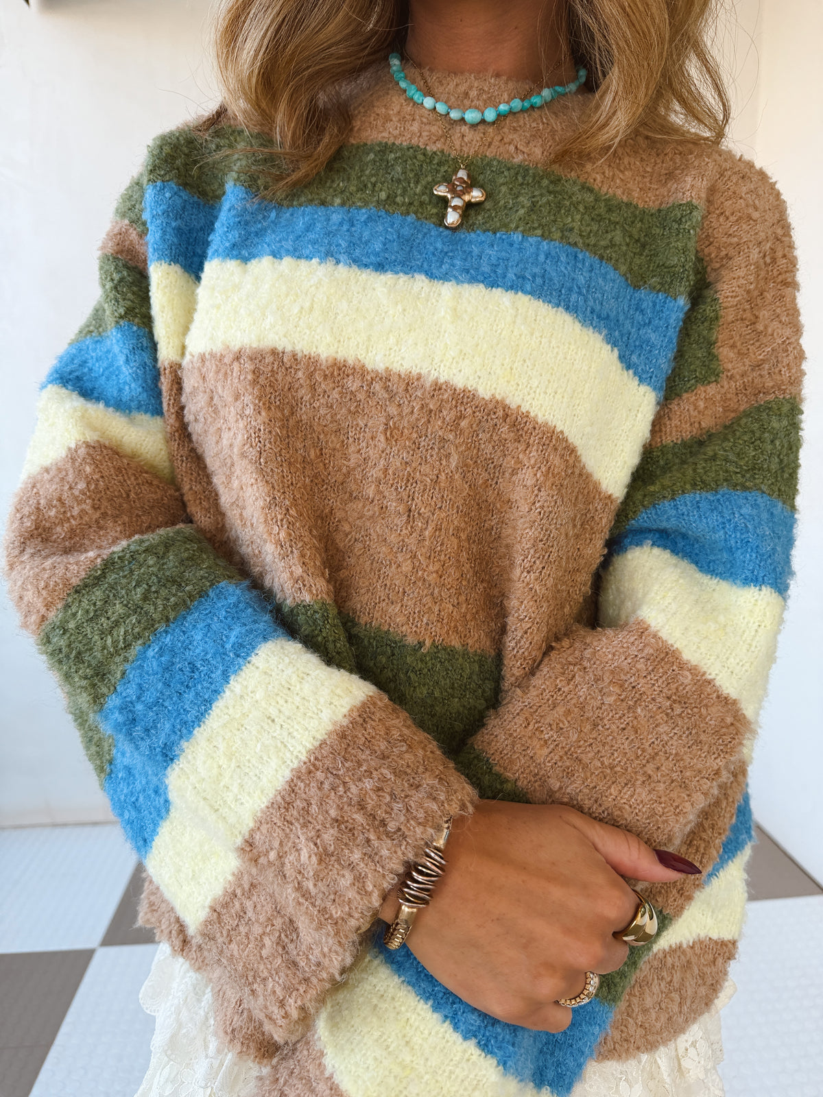 Mixed Signals Sweater