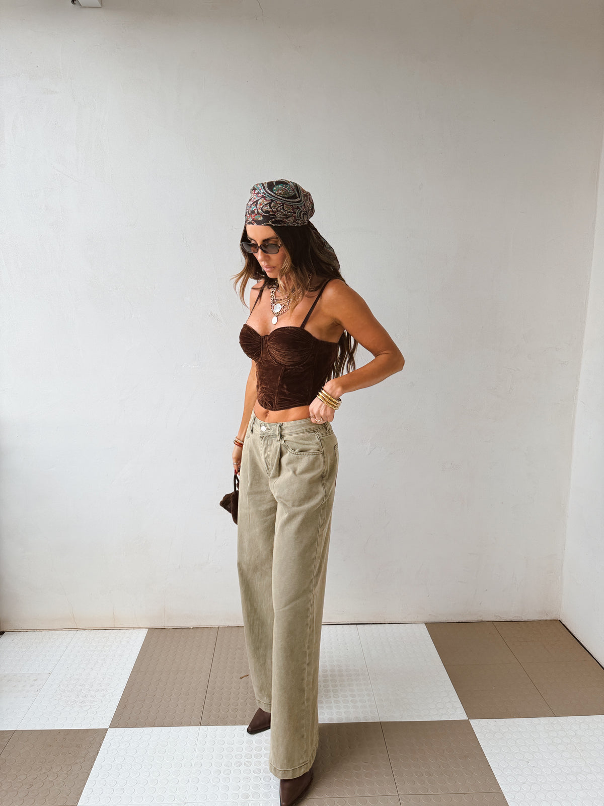 Olive Era Jeans