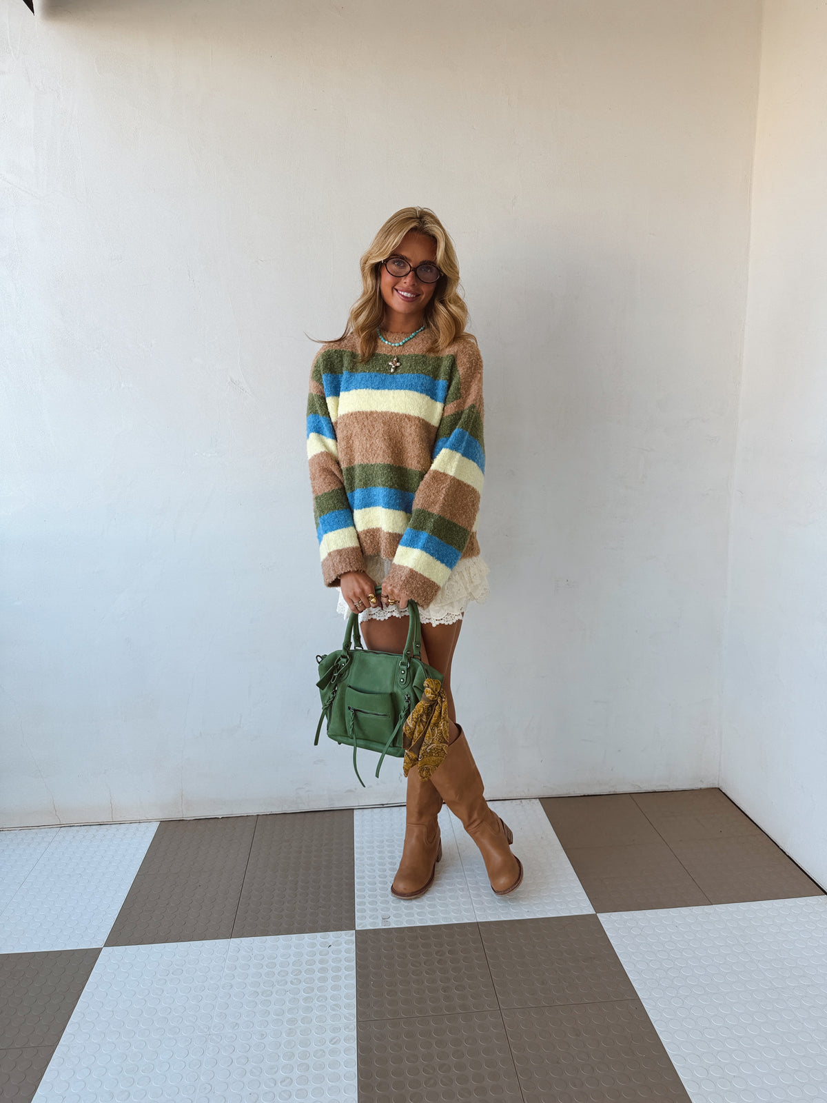 Mixed Signals Sweater