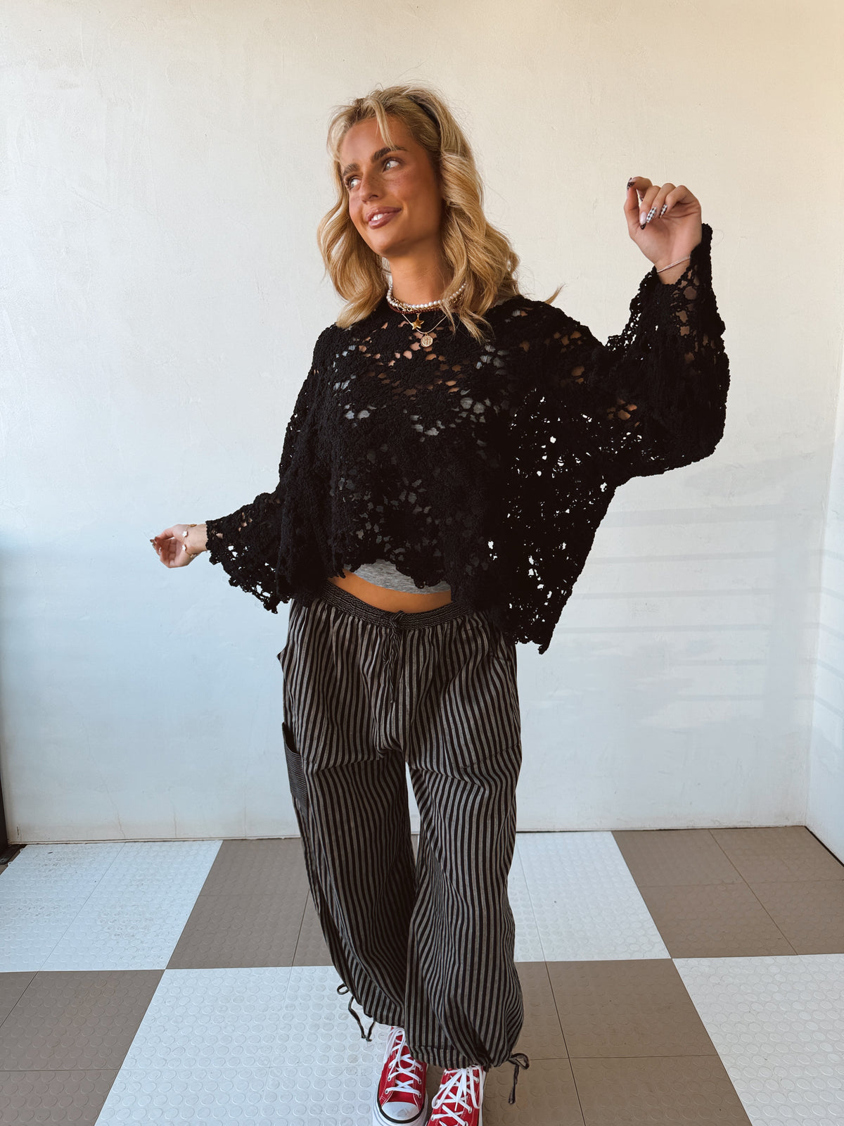 Mable Crochet Top