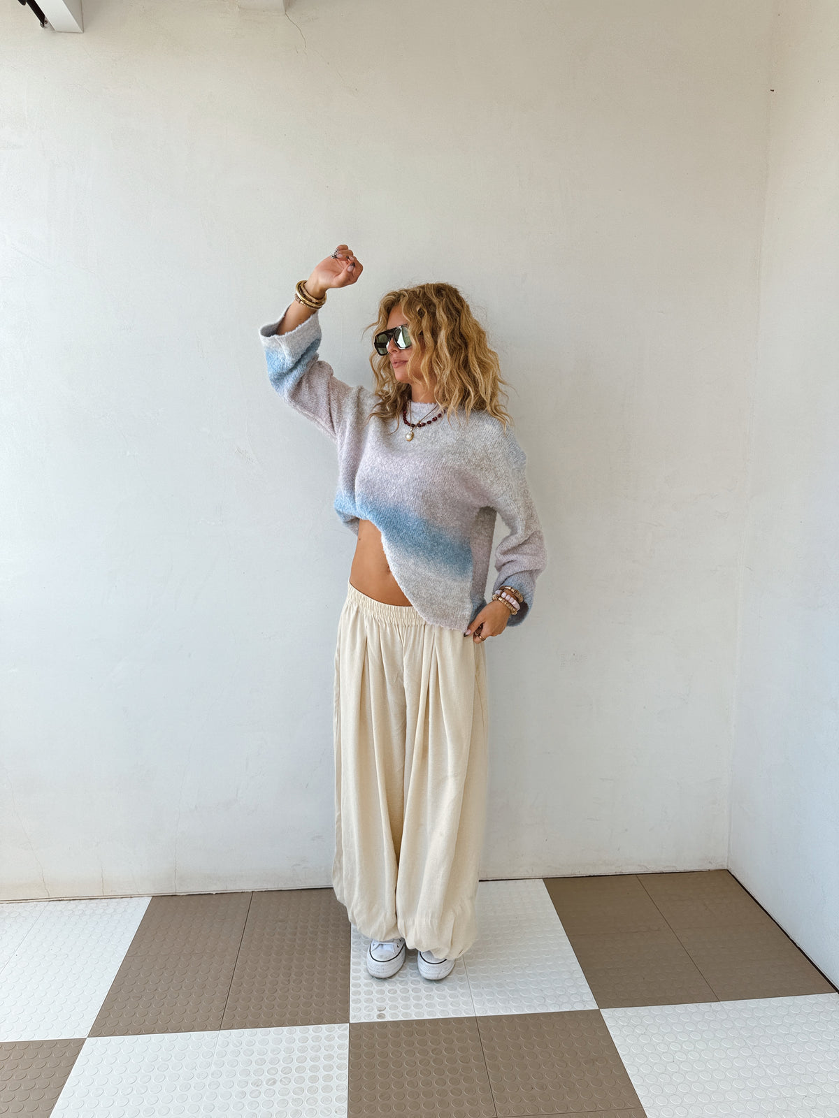 Ombré Skies Sweater