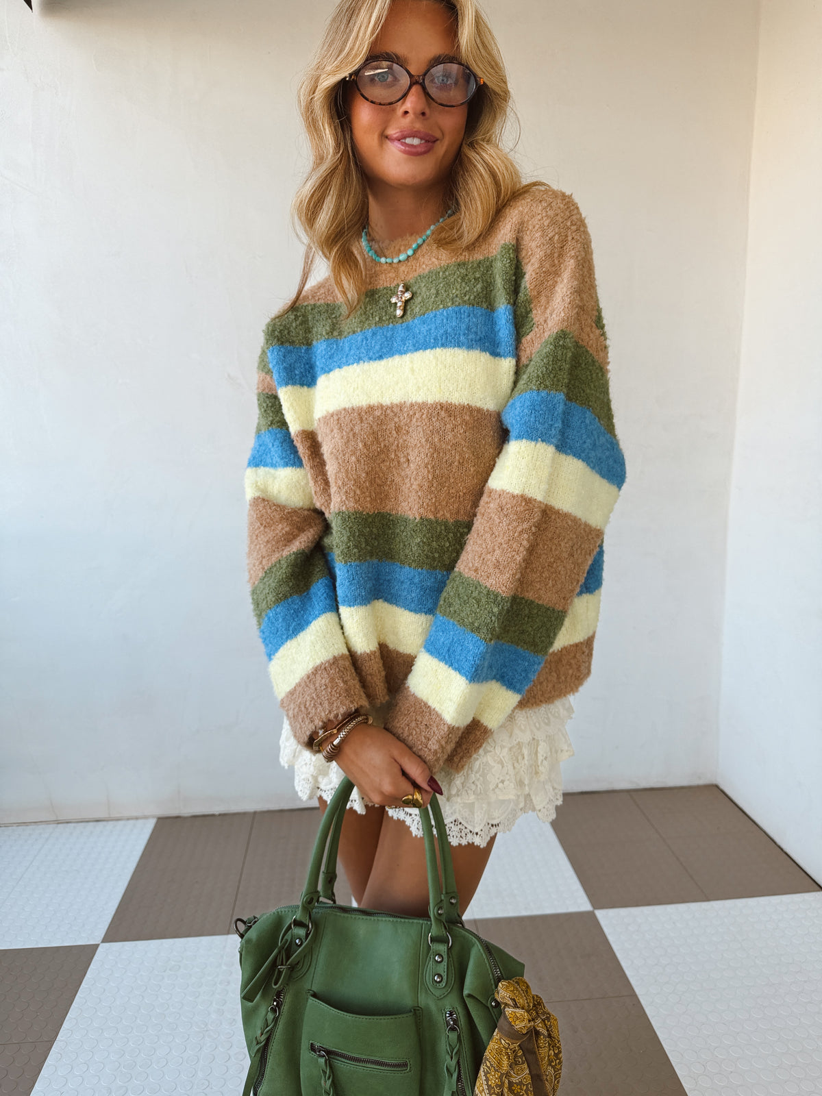 Mixed Signals Sweater