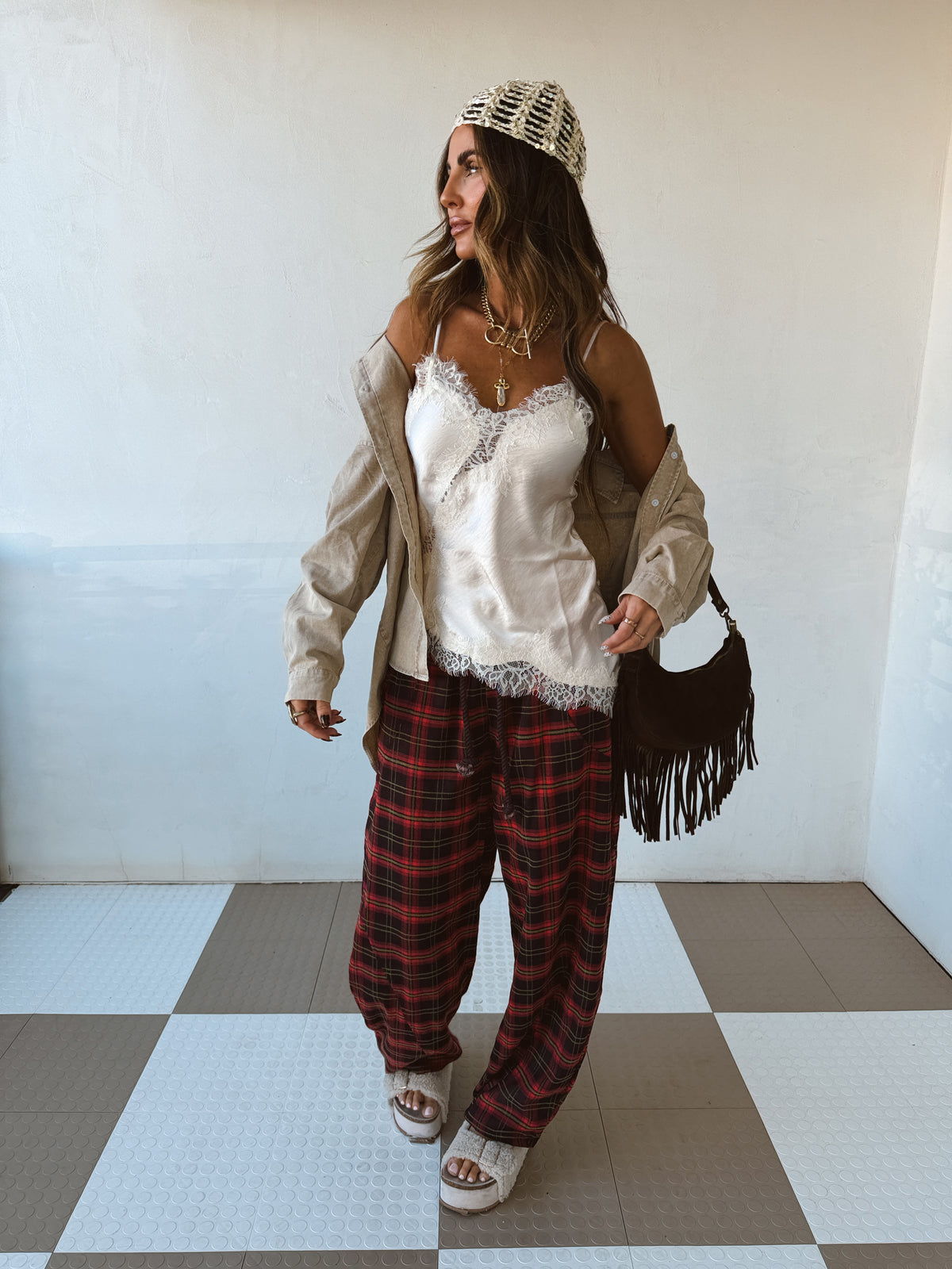 Sax Satin Top