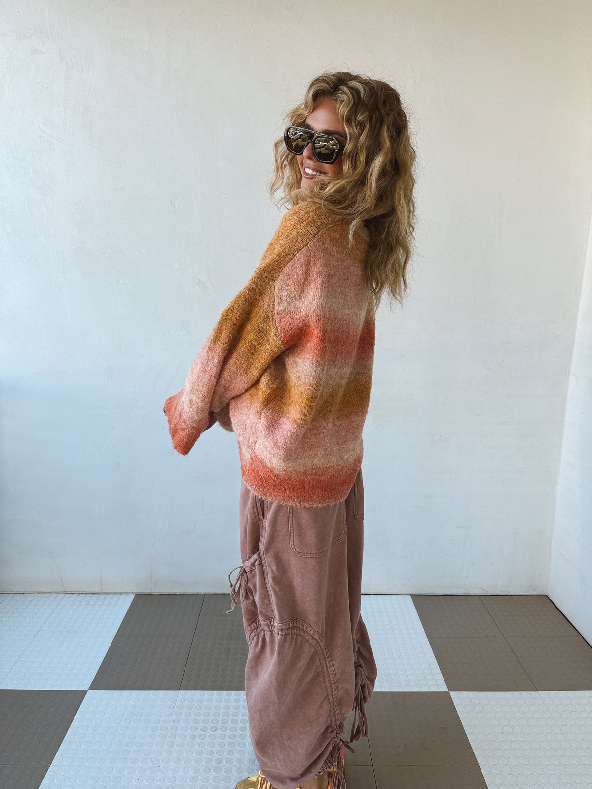 Ombré Skies Sweater