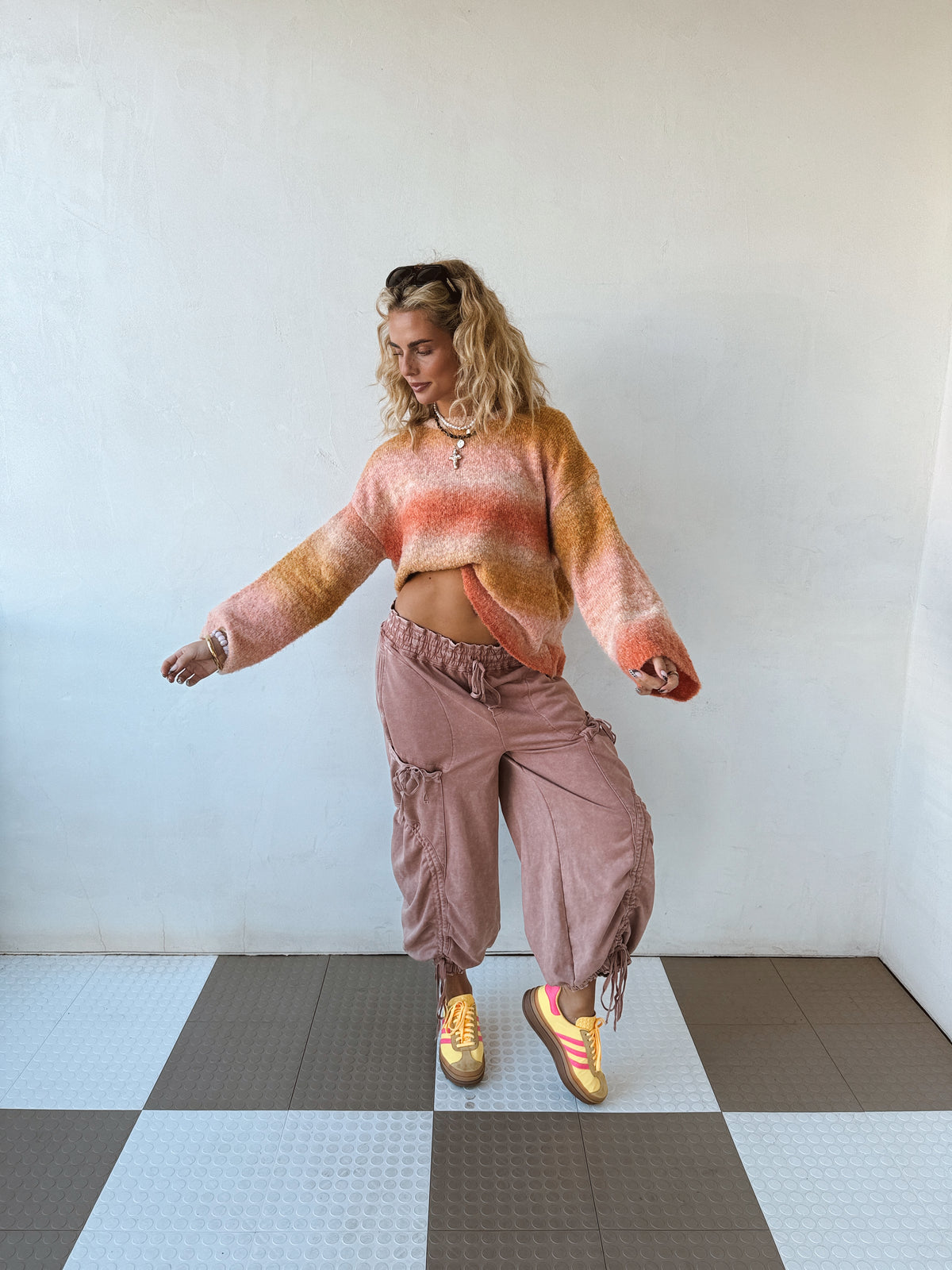 Ombré Skies Sweater