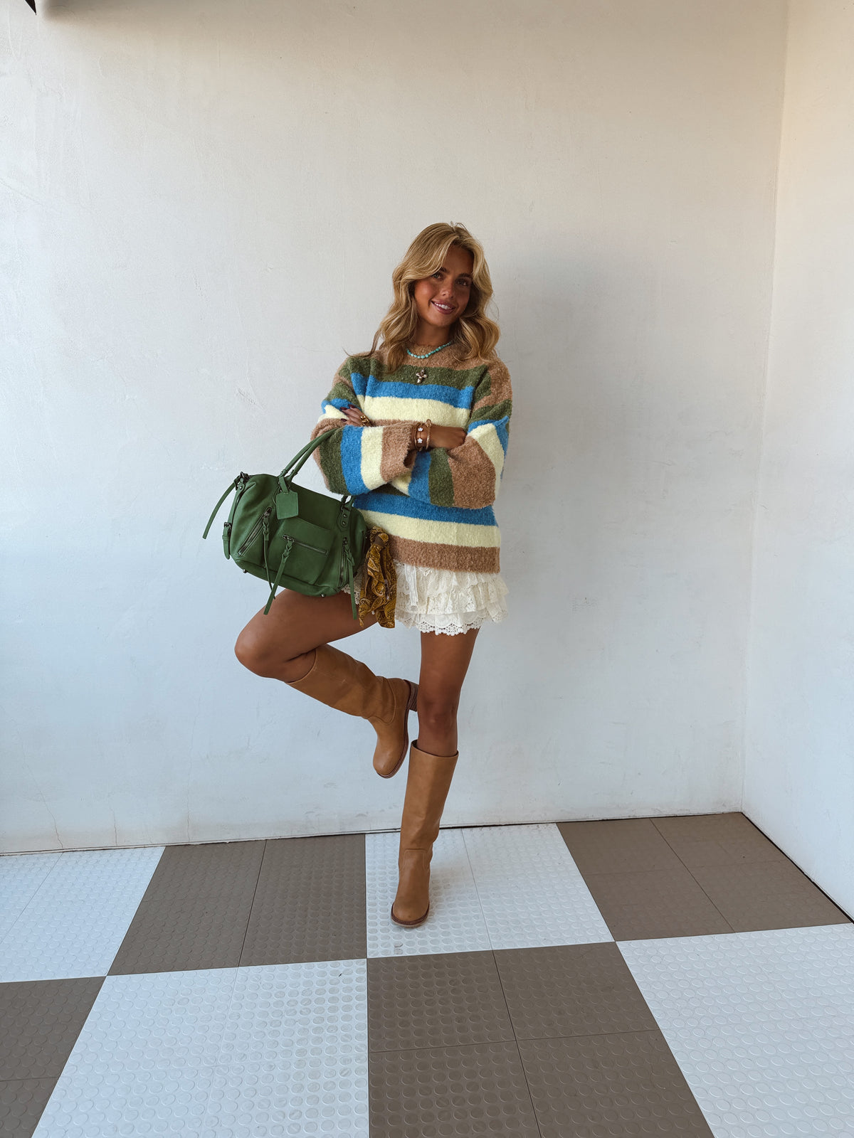 Mixed Signals Sweater