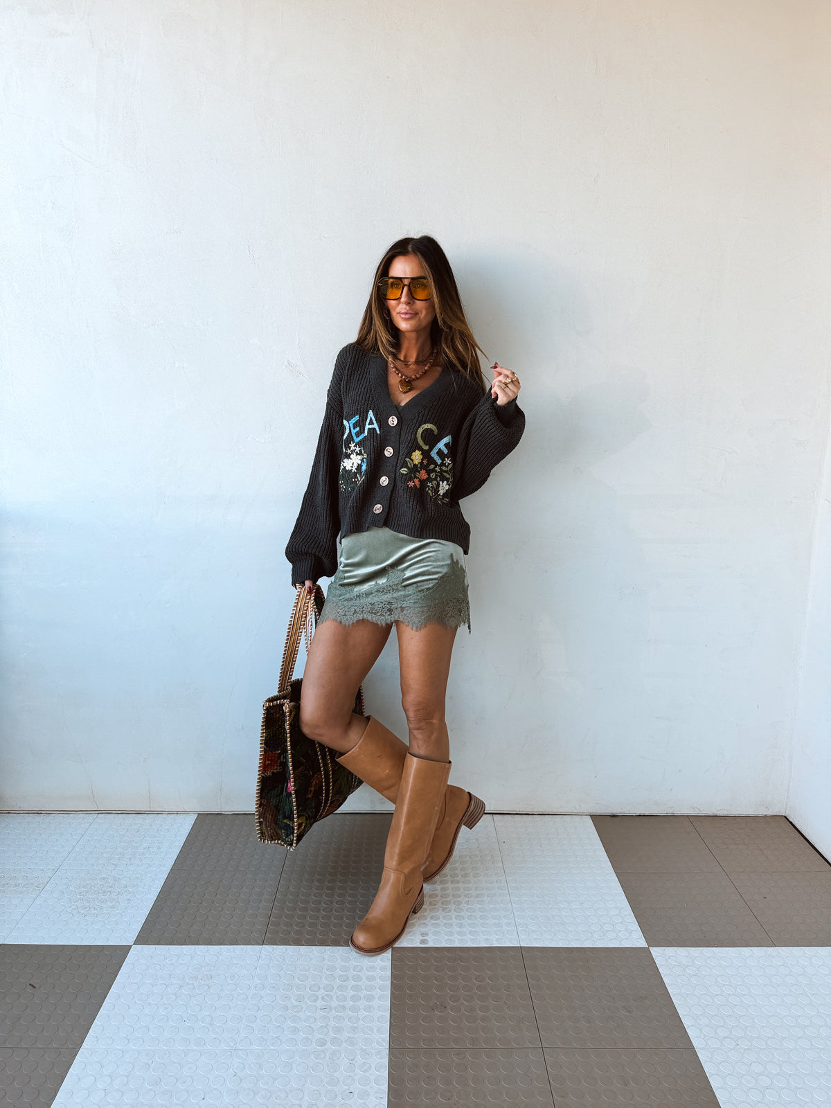 Peace Cardigan
