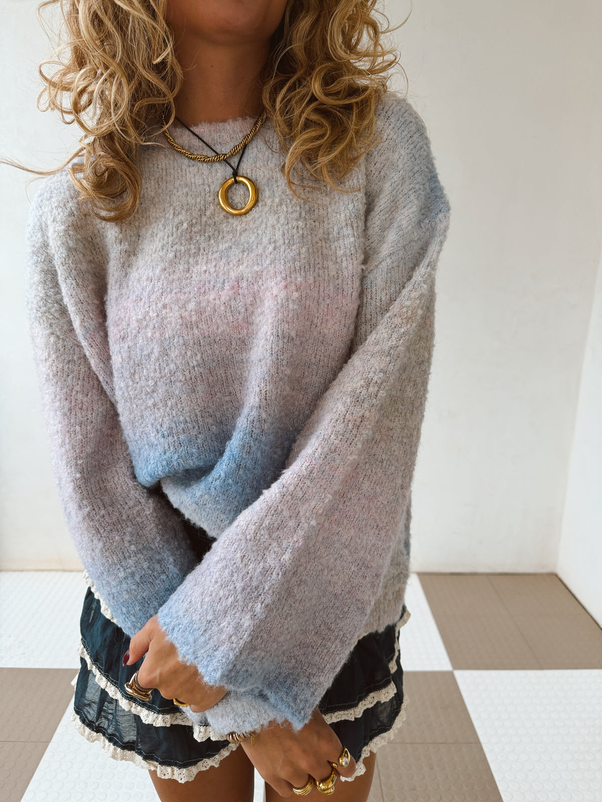 Ombré Skies Sweater