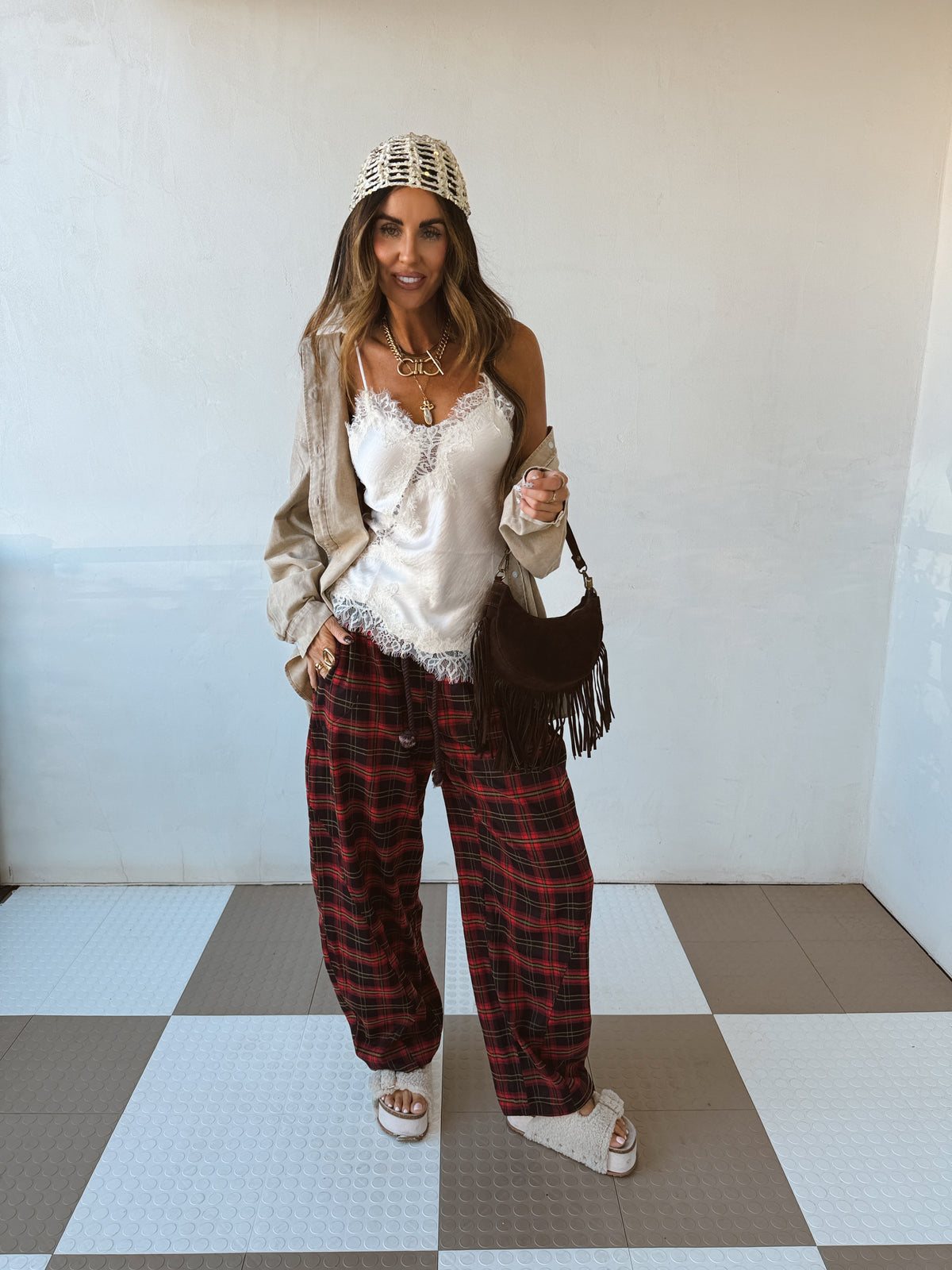Sax Satin Top
