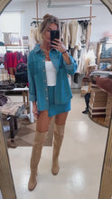 Load and play video in Gallery viewer, In The Orchard Denim Skirt
