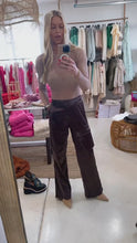 Load and play video in Gallery viewer, Coming Over Satin Pants
