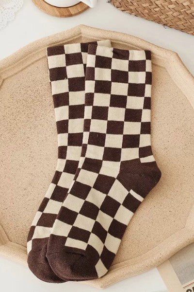 Doc Checkered Socks